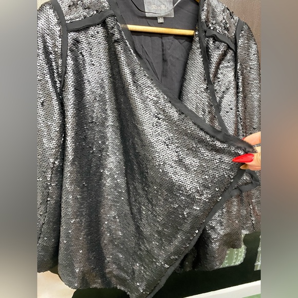 MISS ME black sequence waterfall blazer 🖤 - Picture 13 of 16